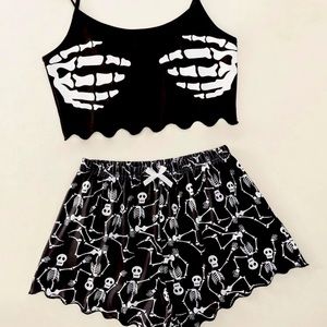 COPY - Skull Pajamas SHEIN